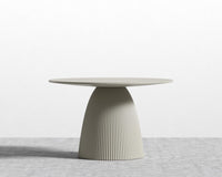 Gallus Dining Table - Alabaster Concrete, 48" | 122cm