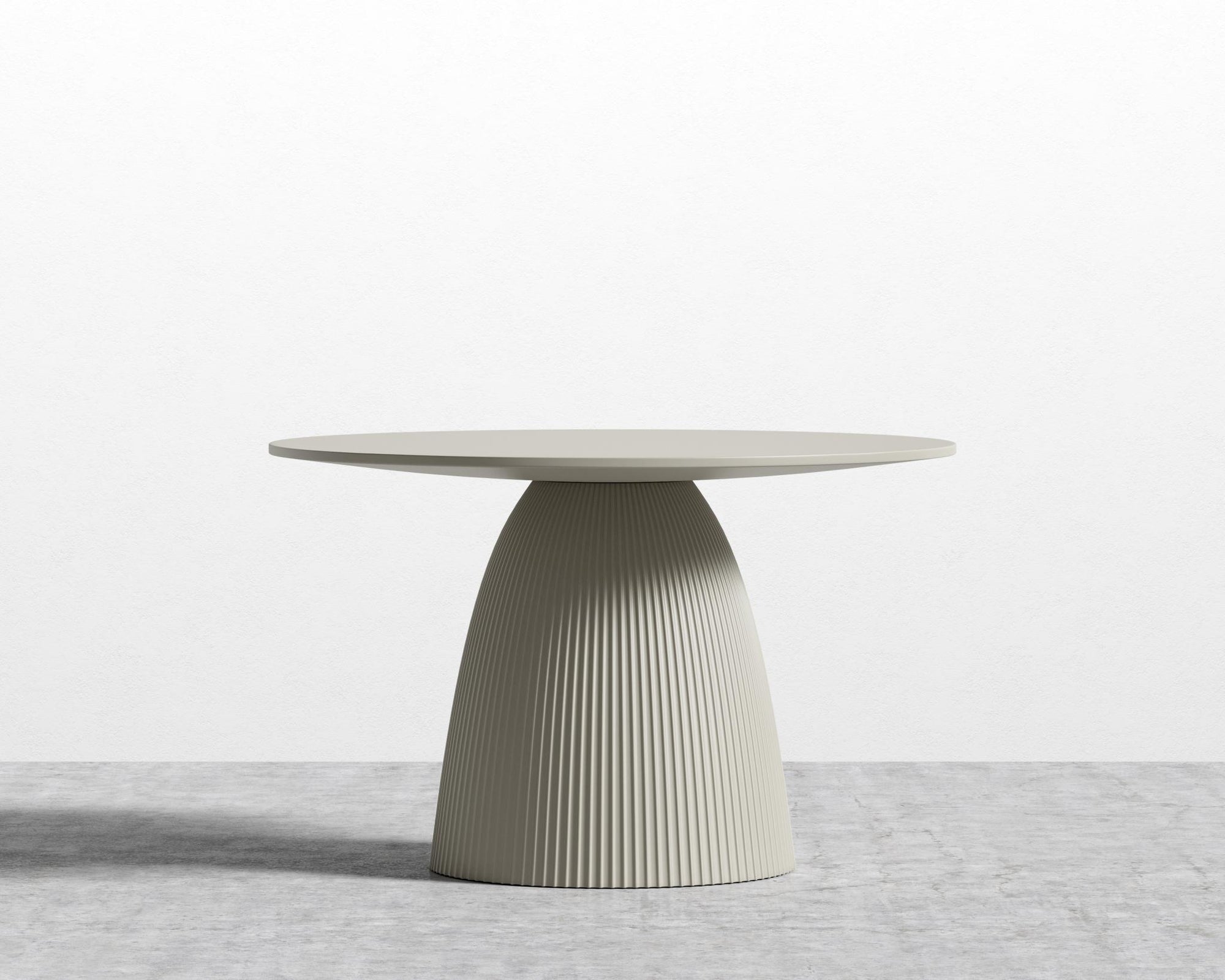 Gallus Dining Table - Alabaster Concrete, 48" | 122cm