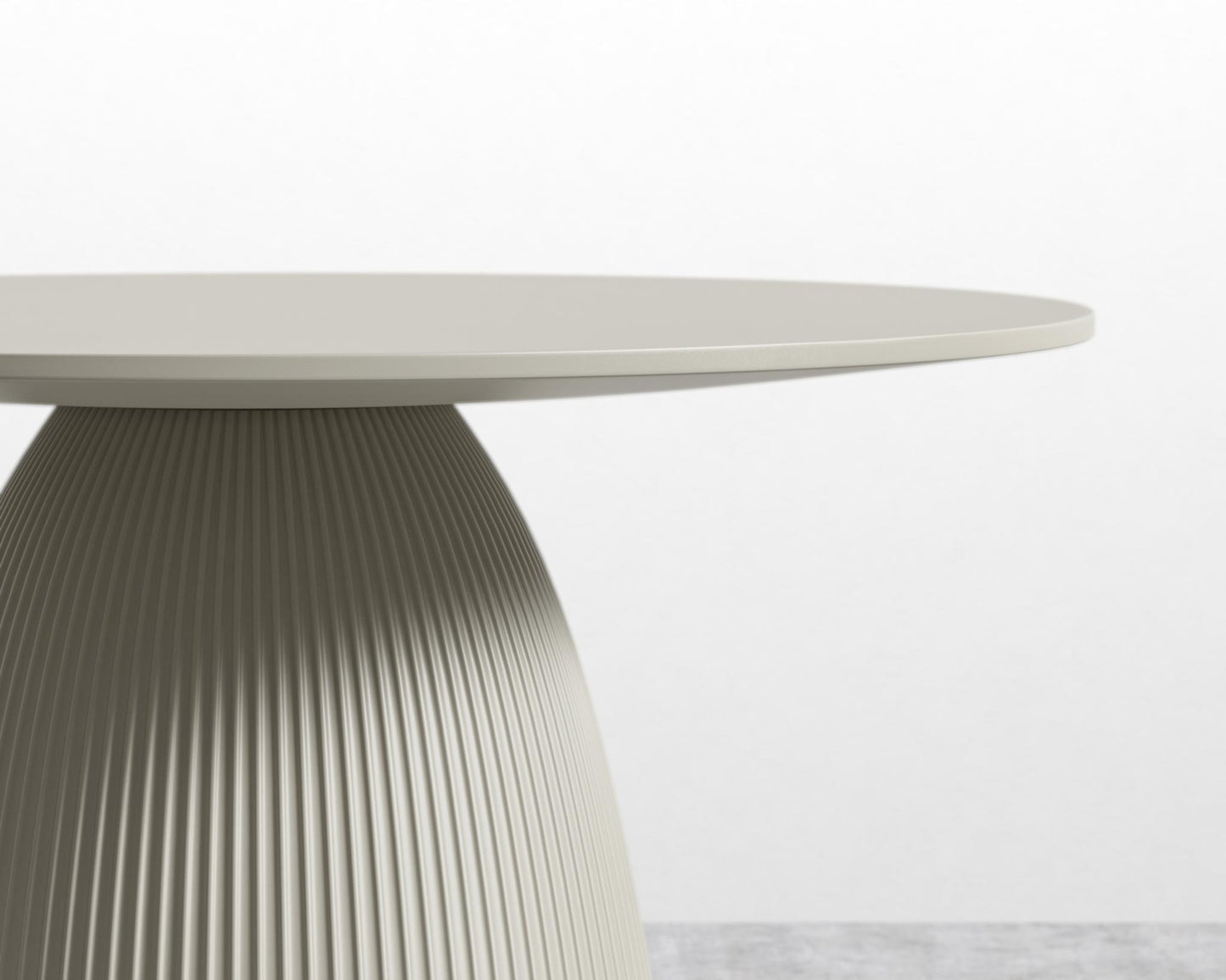 Gallus Dining Table - Alabaster Concrete, 48" | 122cm