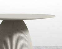 Gallus Dining Table - Alabaster Concrete, 48" | 122cm