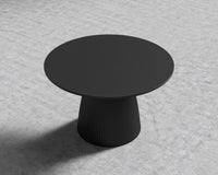 Gallus Dining Table - Black Concrete, 48" | 122cm