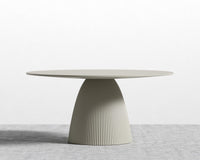 Gallus Dining Table - Alabaster Concrete, 48" | 122cm