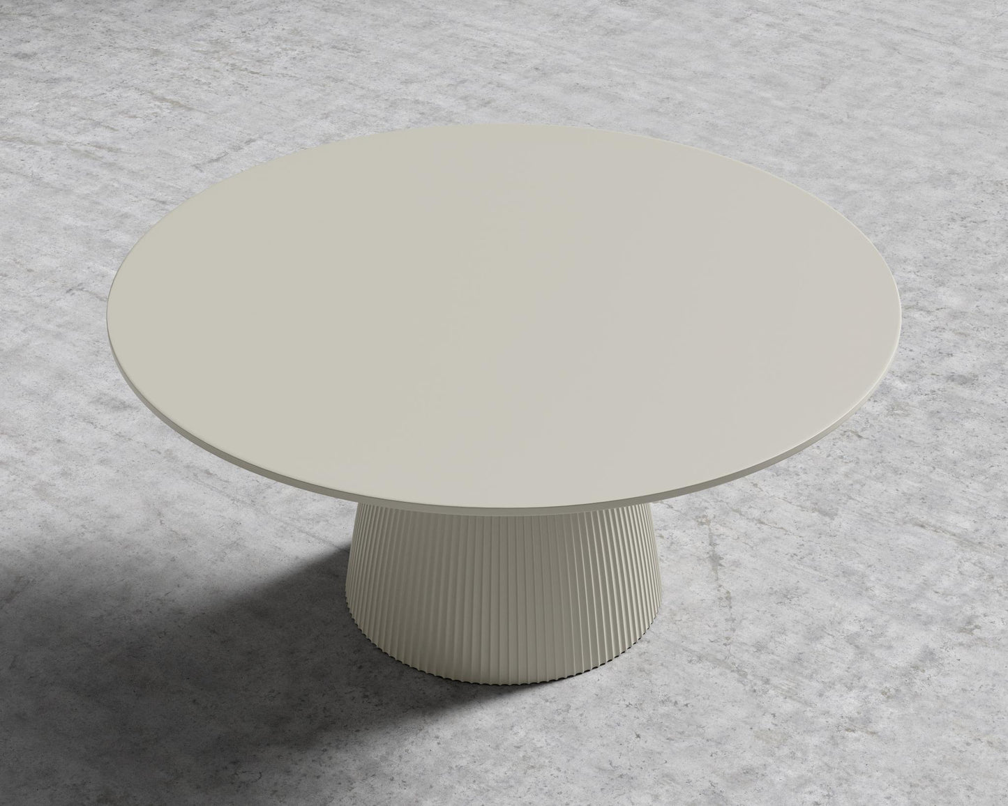 Gallus Dining Table - Alabaster Concrete, 48" | 122cm
