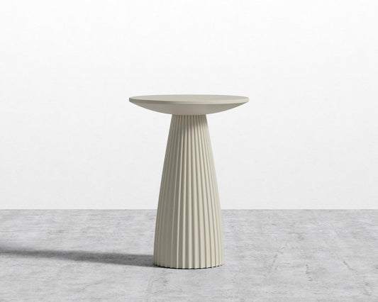 Gallus Side Table - Alabaster Concrete