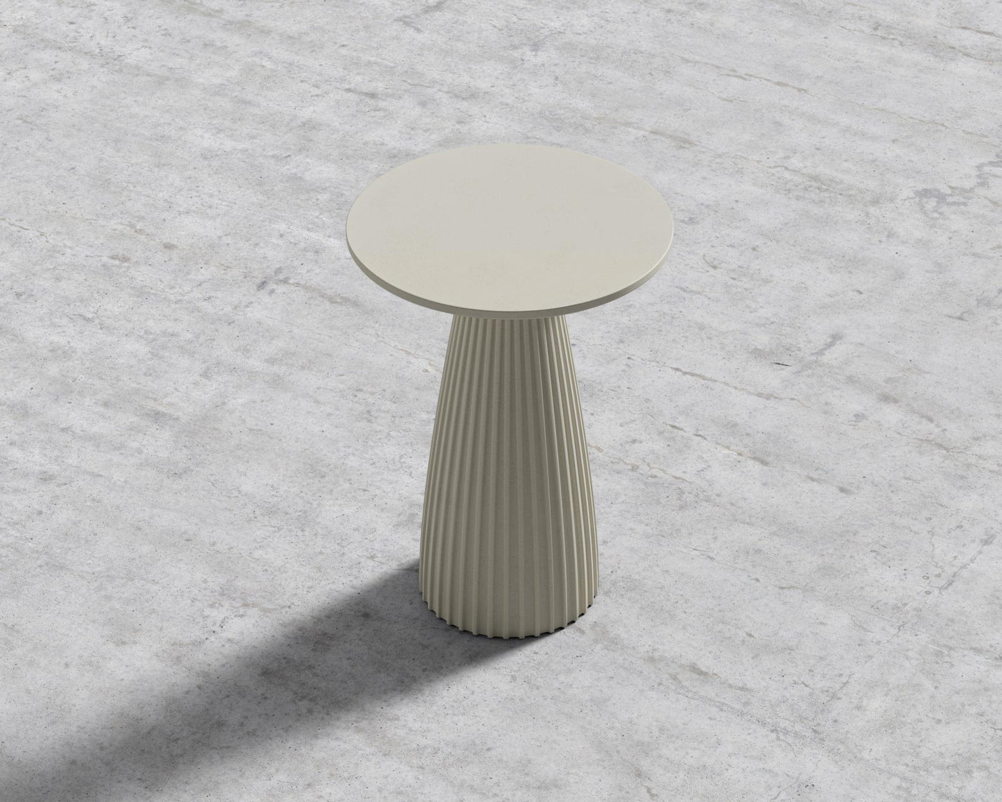 Gallus Side Table - Alabaster Concrete