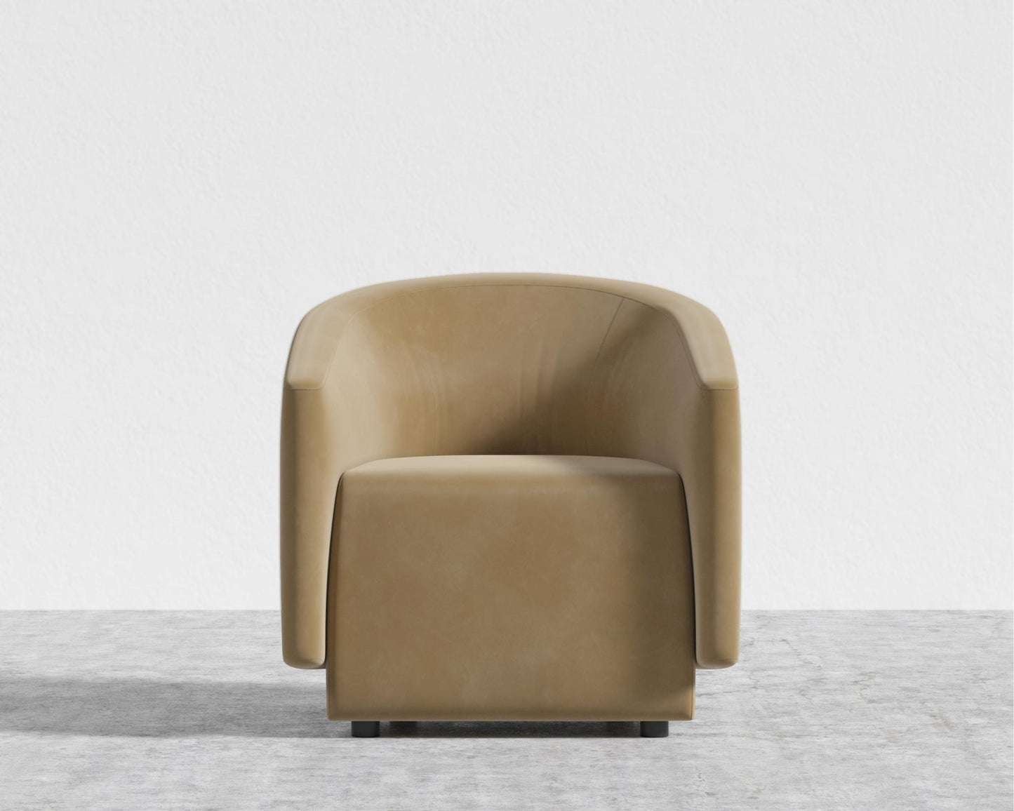 Hadrian Armchair - Plush Velvet - Dune