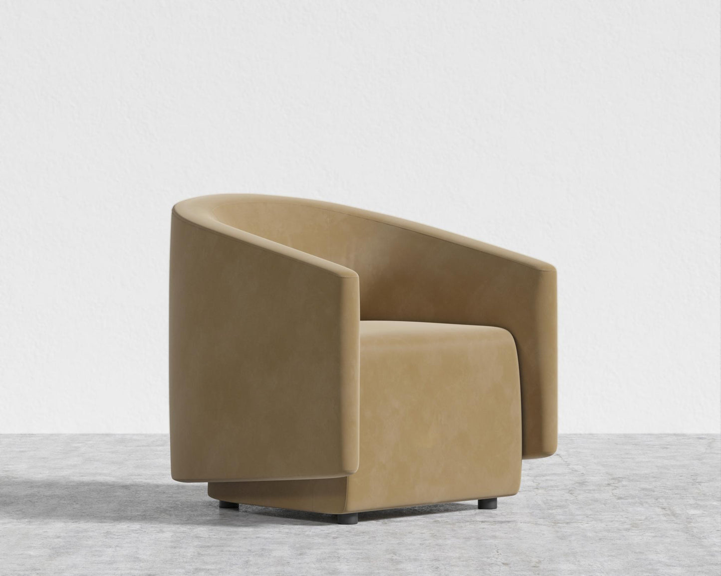 Hadrian Armchair - Plush Velvet - Dune