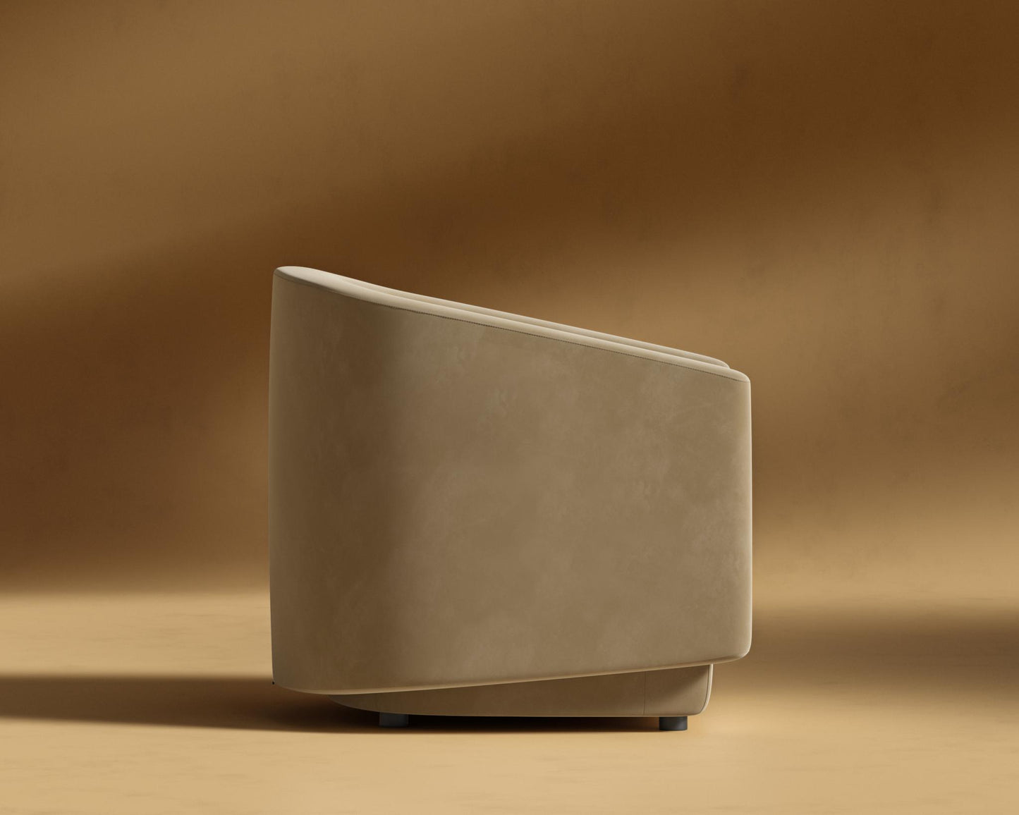 Hadrian Armchair - Plush Velvet - Dune