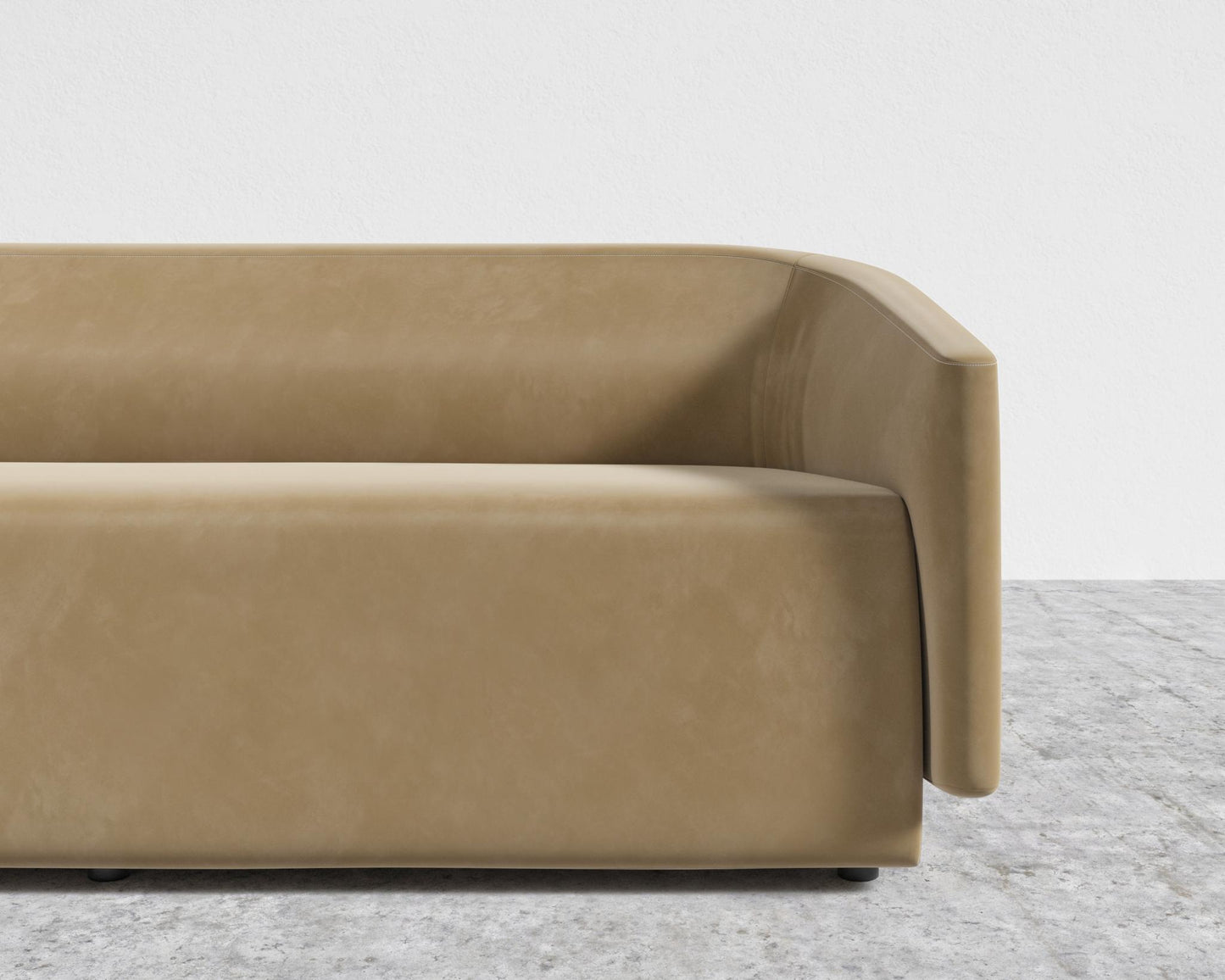 Hadrian Sofa - Plush Velvet - Dune