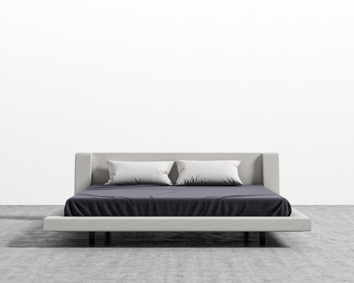 Harper Bed - King, Modern Felt - Alesund