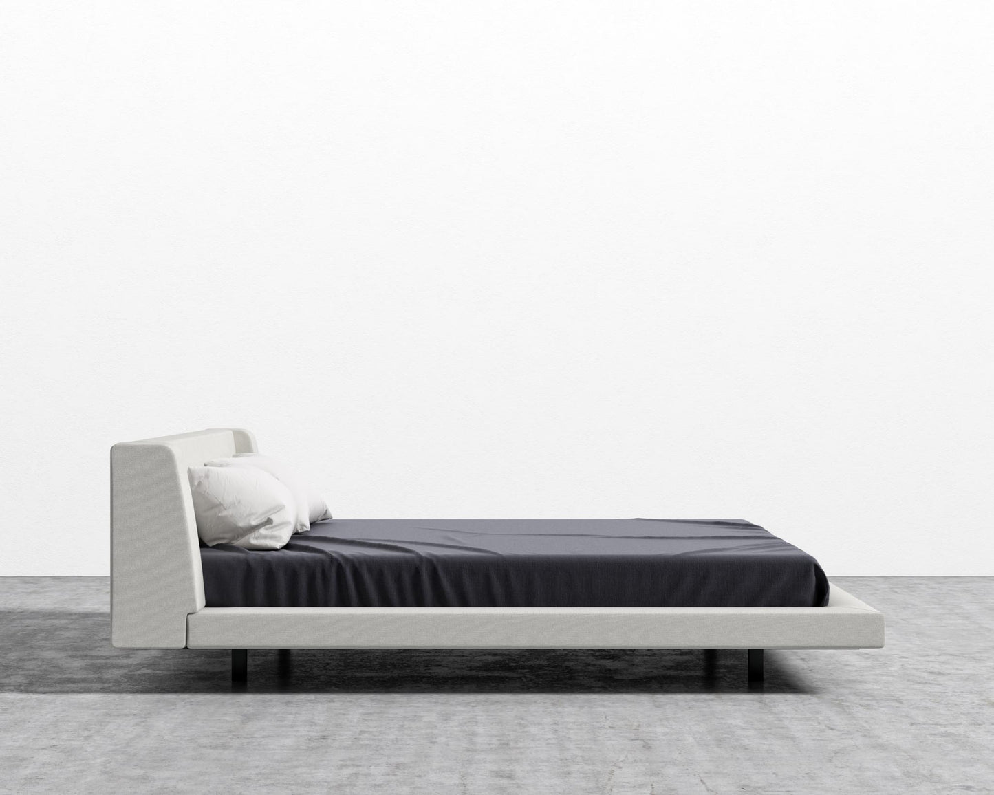 Harper Bed - King, Modern Felt - Alesund
