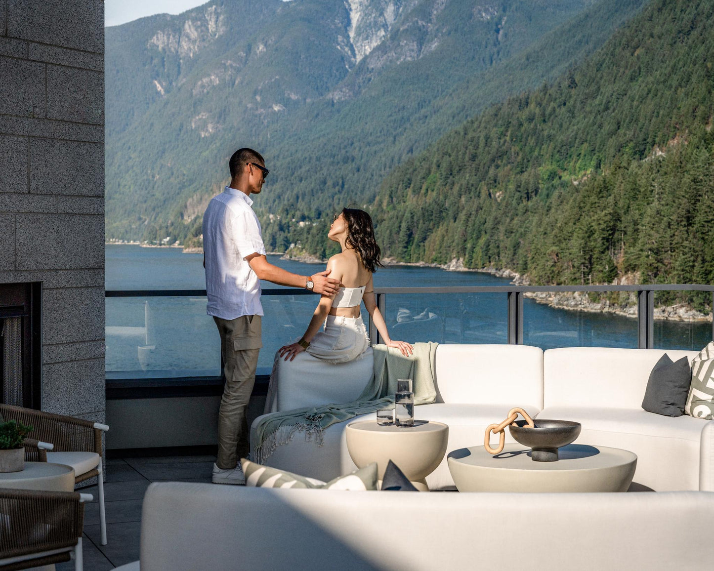 Tano Outdoor Curved Modular Sofa