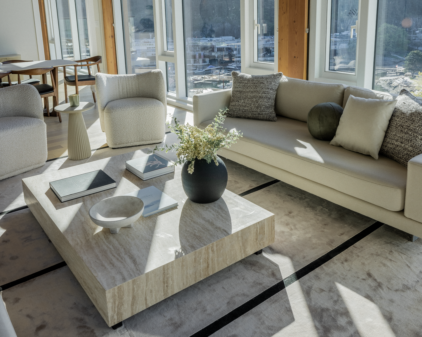 Liza Coffee Table - Marble (Black Label)