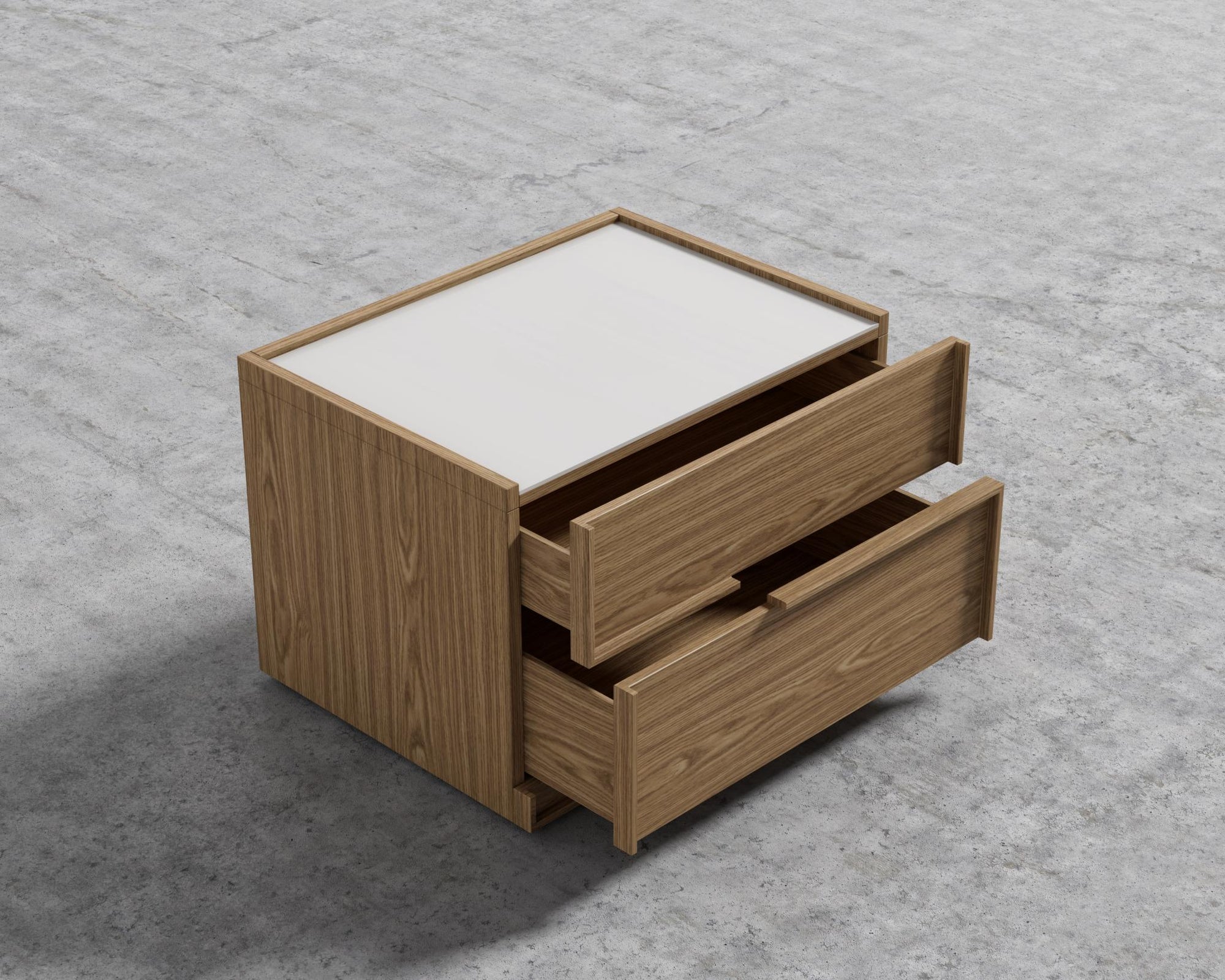 Hunter Nightstand - Ash Veneer