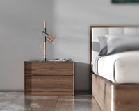 Hunter Nightstand - Walnut Veneer