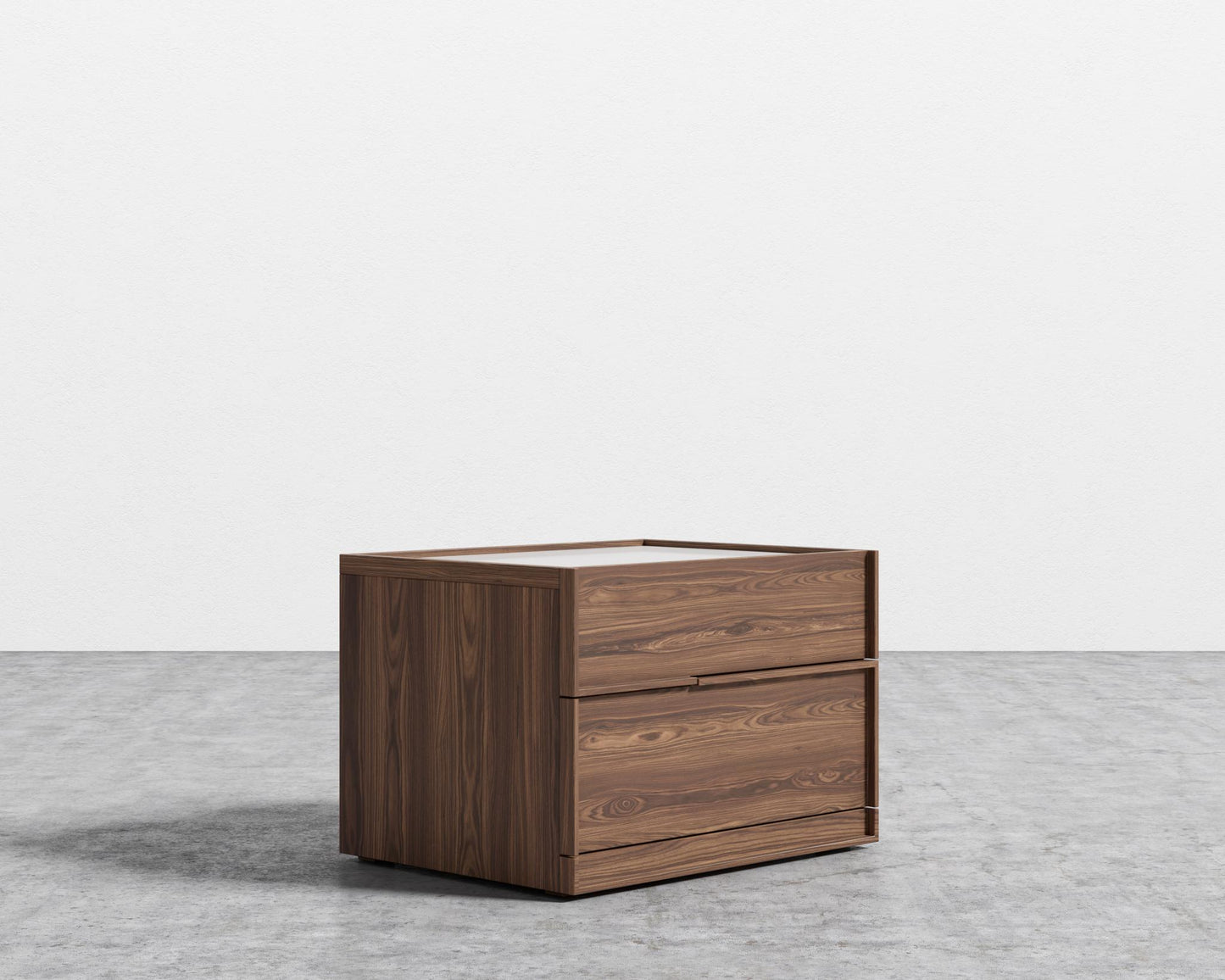 Hunter Nightstand - Walnut Veneer