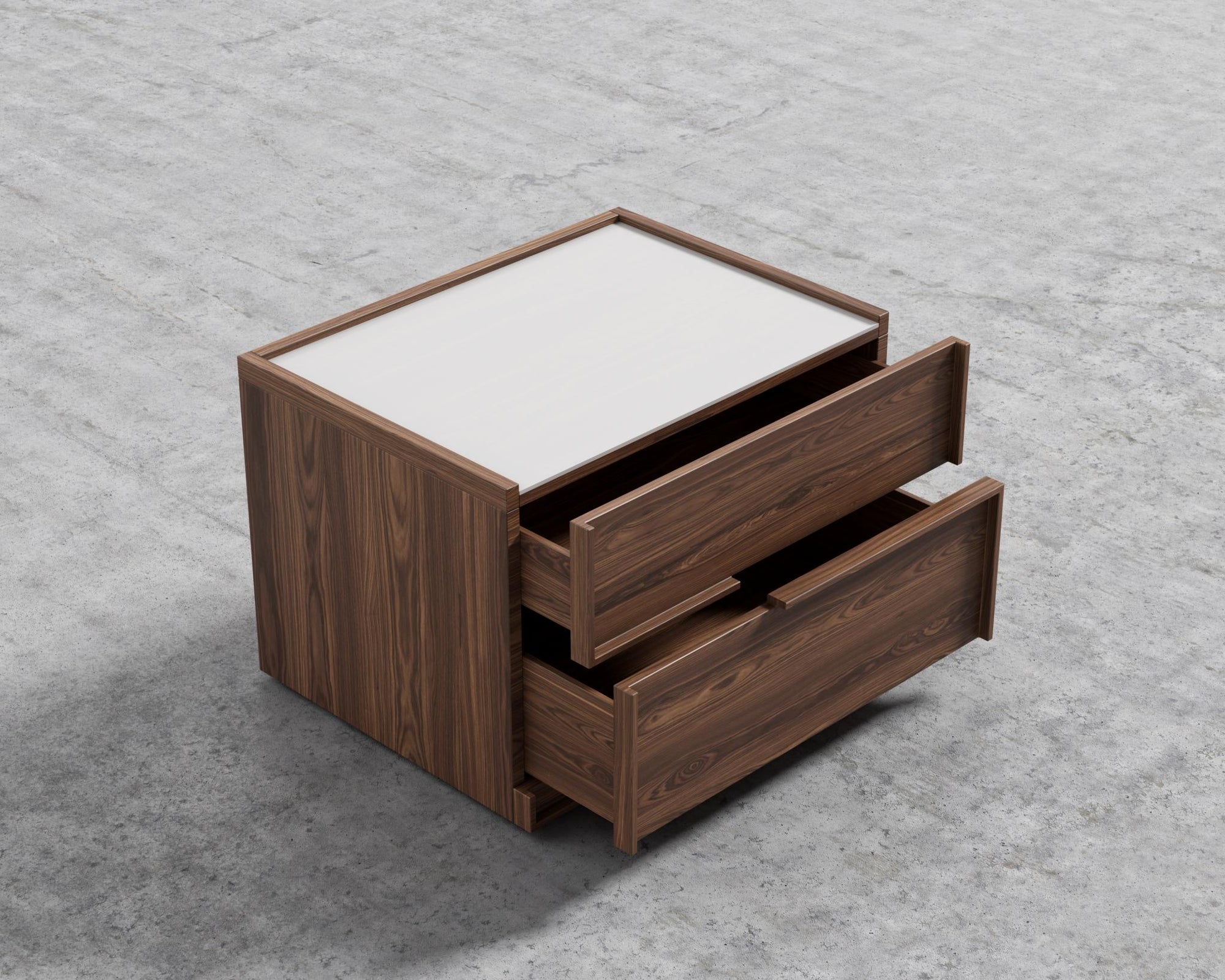 Hunter Nightstand - Walnut Veneer