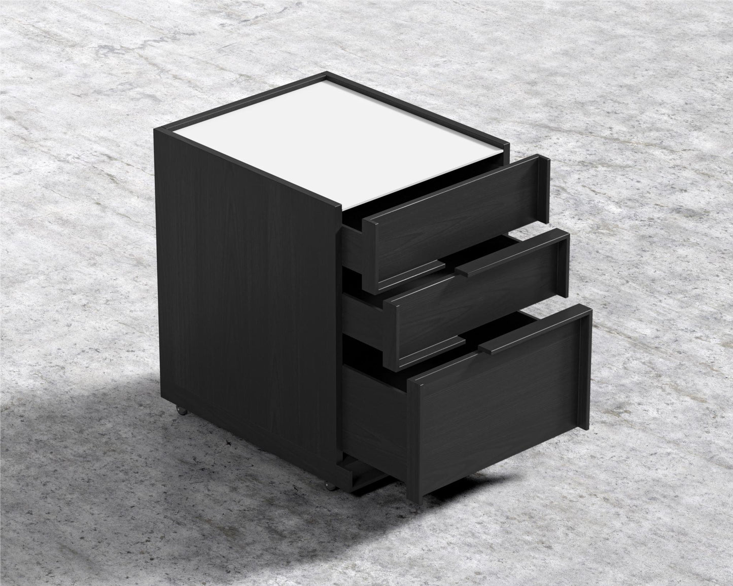 Hunter Storage Unit - Black Oak Veneer