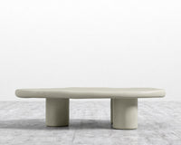 Kara Coffee Table - Alabaster Concrete