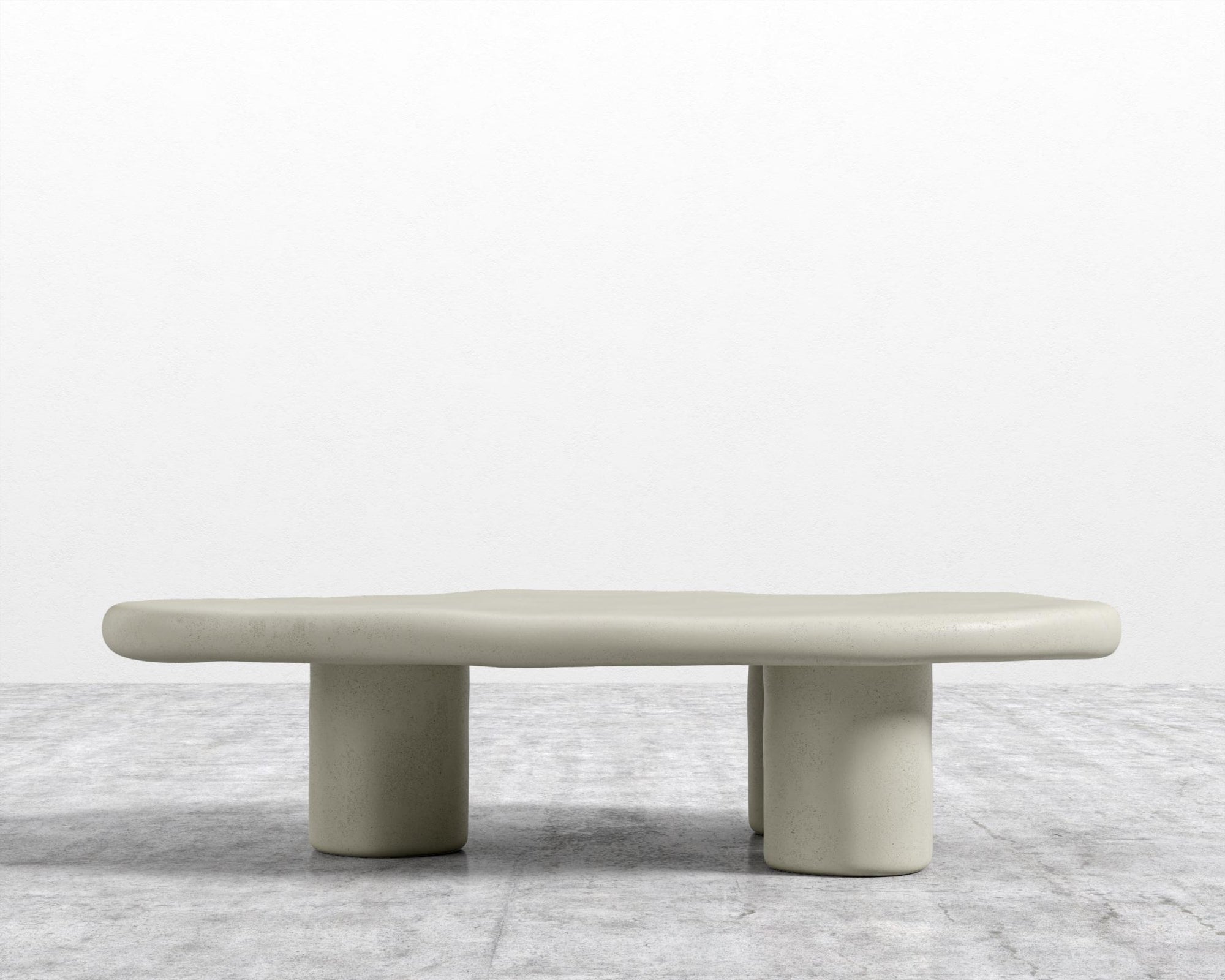 Kara Coffee Table - Alabaster Concrete