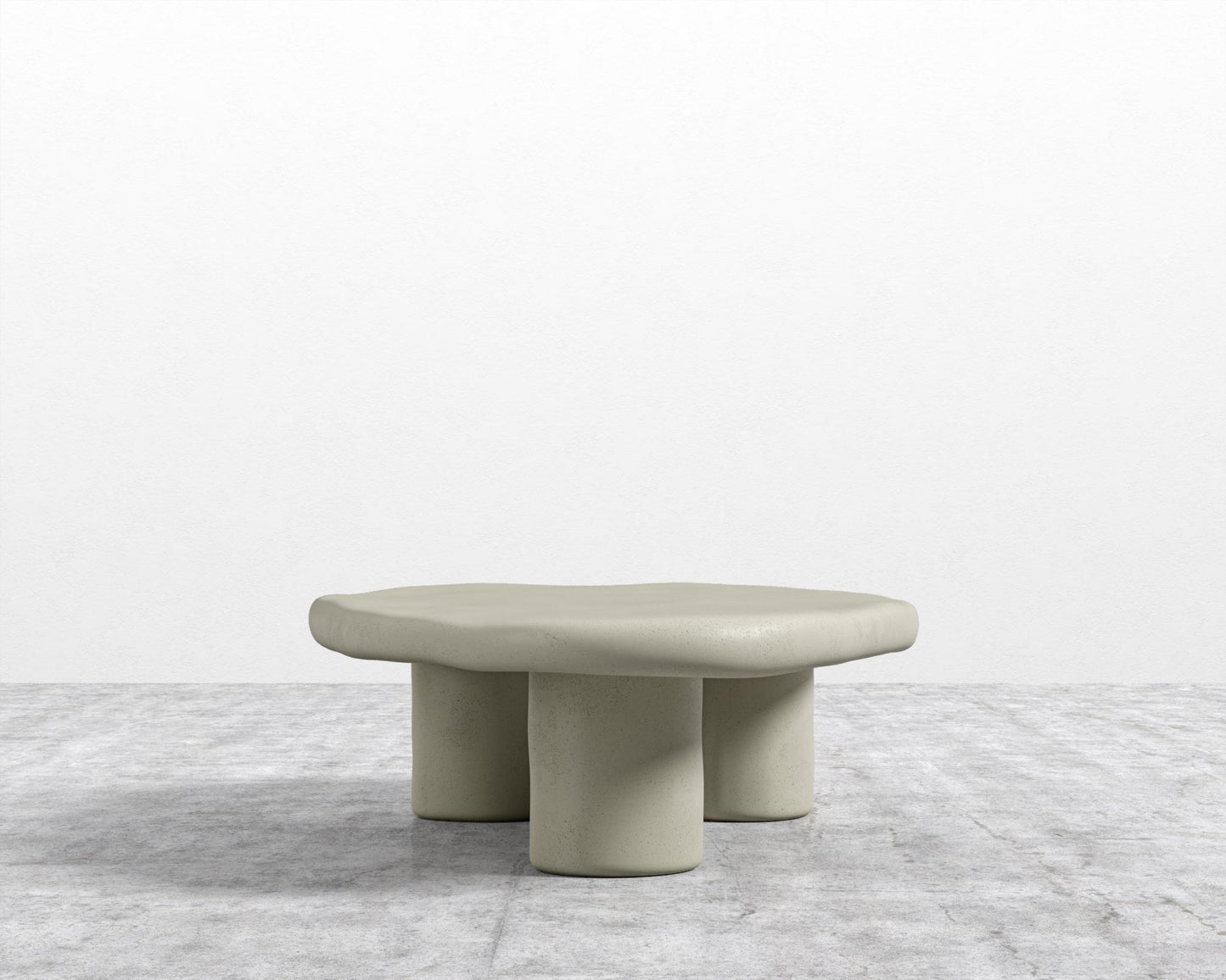 Kara Coffee Table - Alabaster Concrete