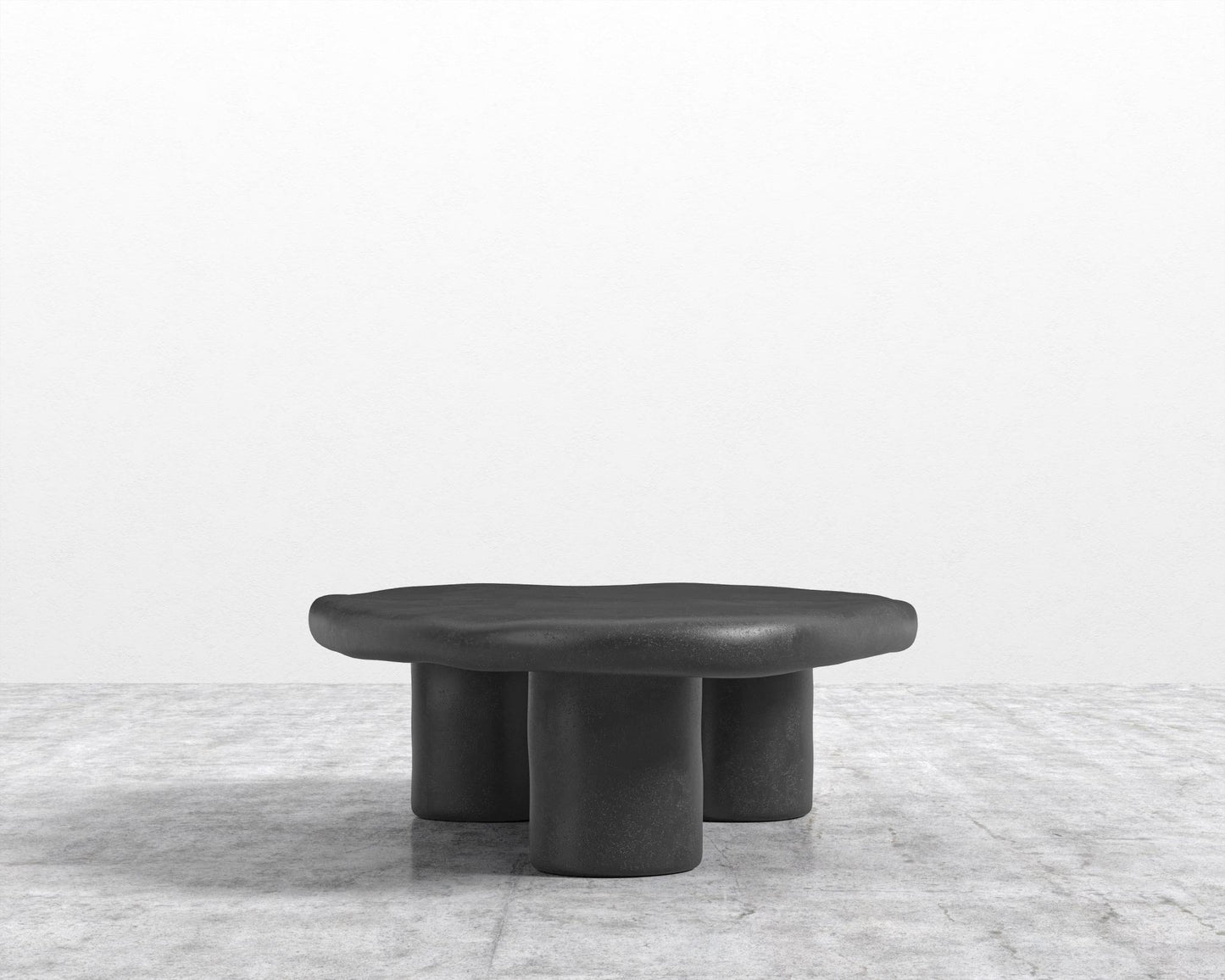 Kara Coffee Table - Black Concrete
