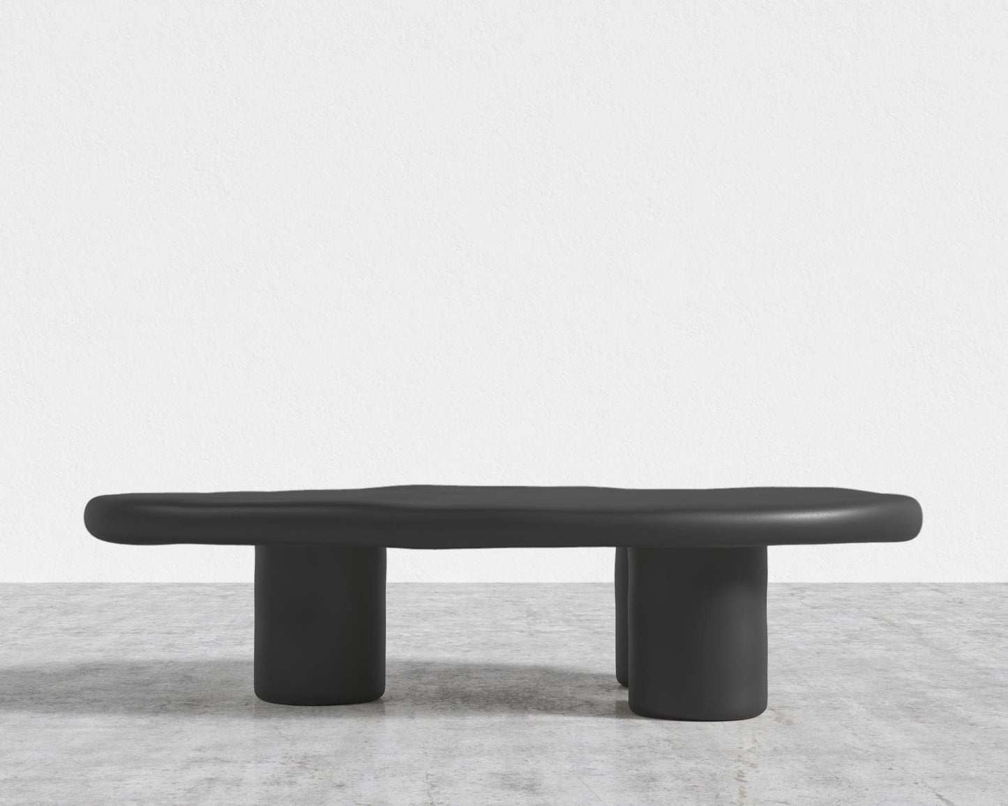 Kara Coffee Table - Black Wax Concrete