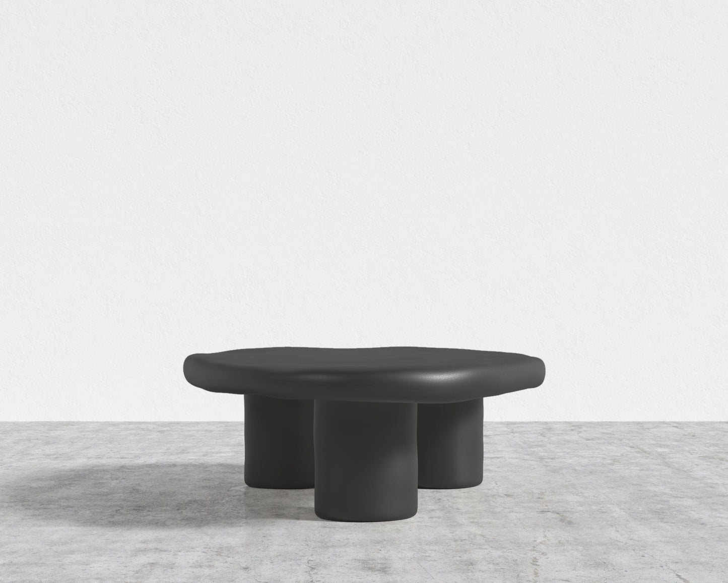 Kara Coffee Table - Black Wax Concrete