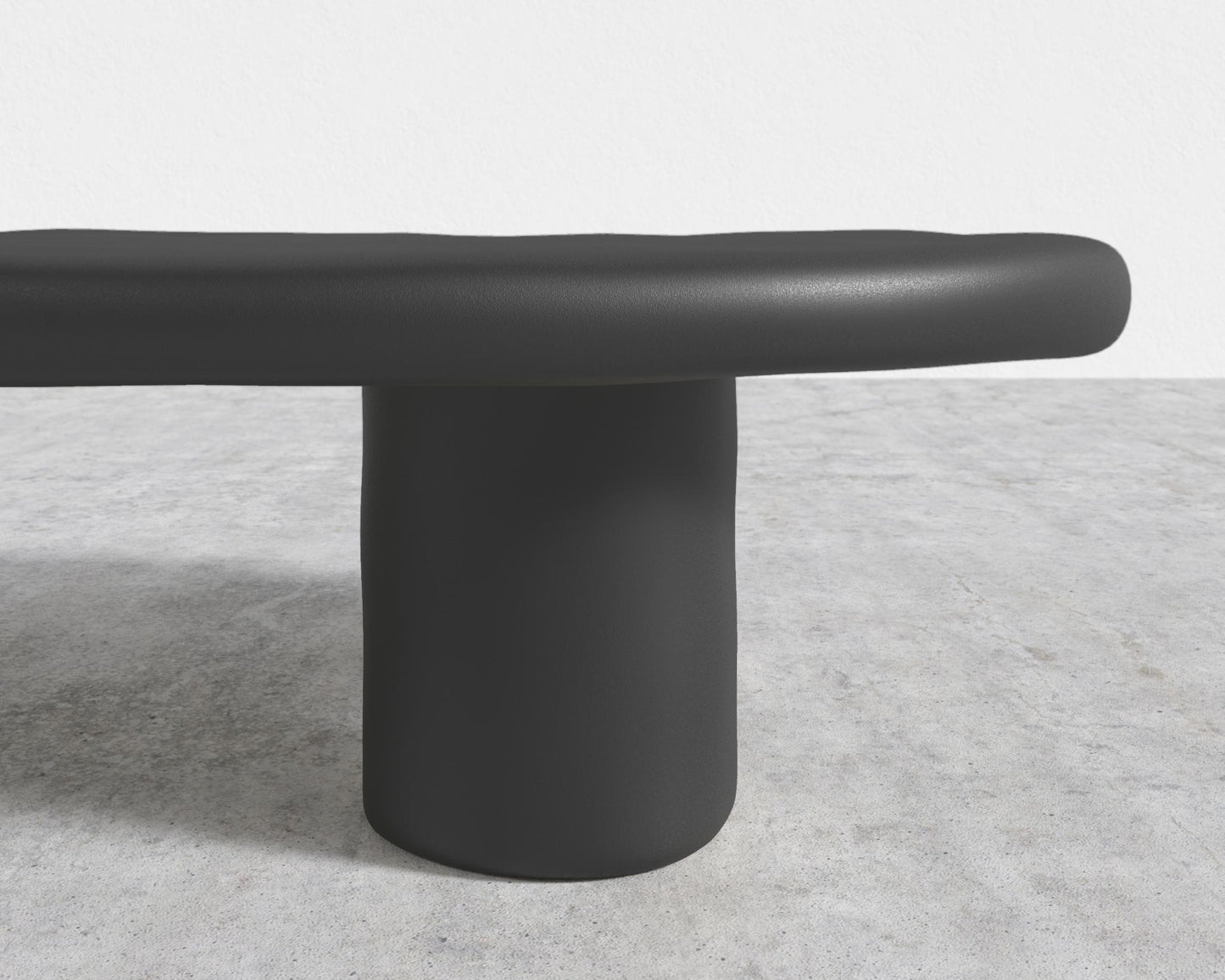 Kara Coffee Table - Black Wax Concrete