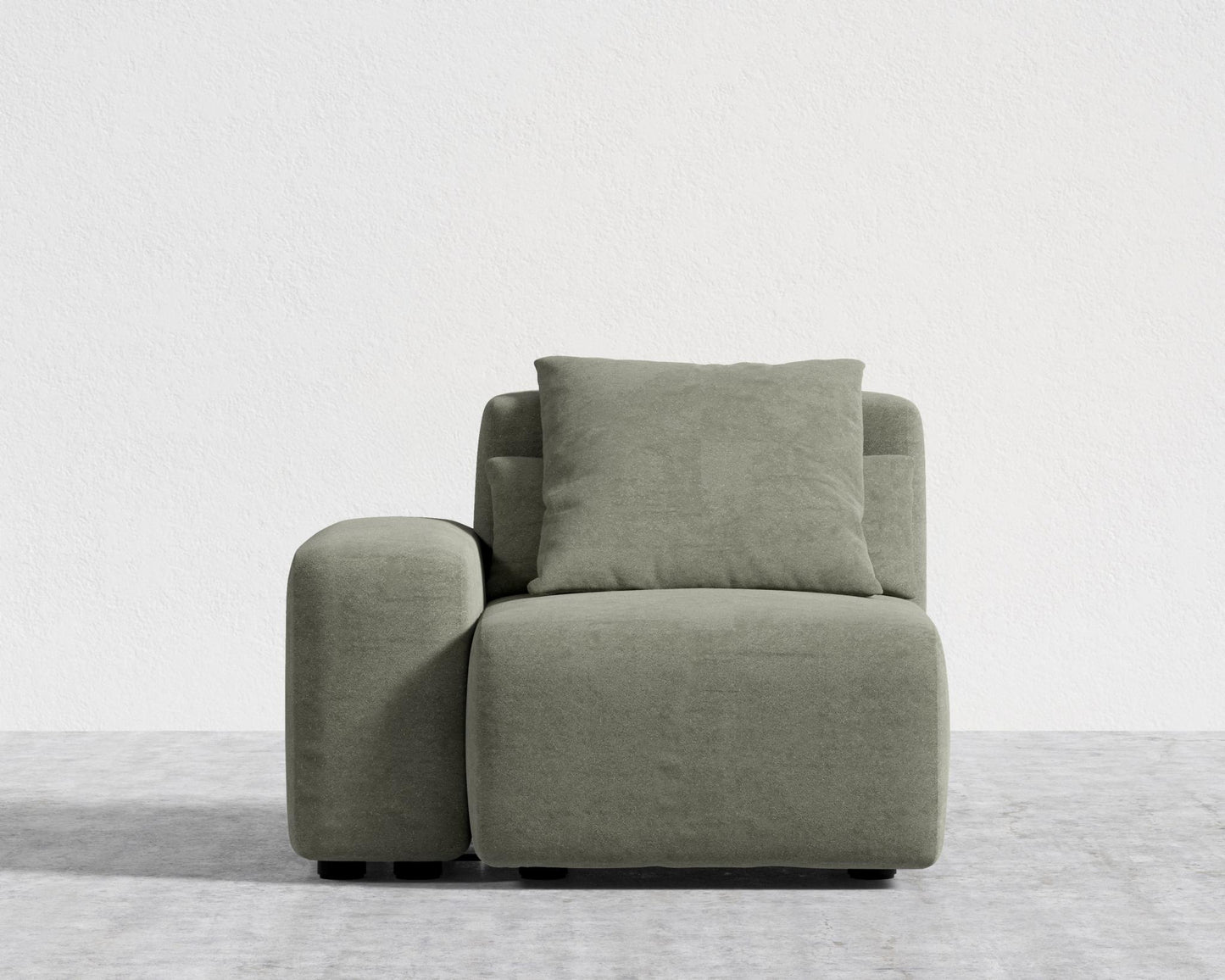 Kaye Left/Right Arm - Large, Essential Cloud Weave - Eucalyptus