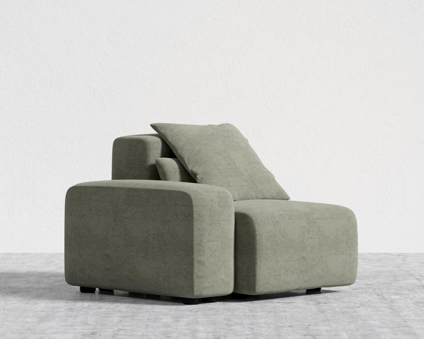 Kaye Left/Right Arm - Large, Essential Cloud Weave - Eucalyptus