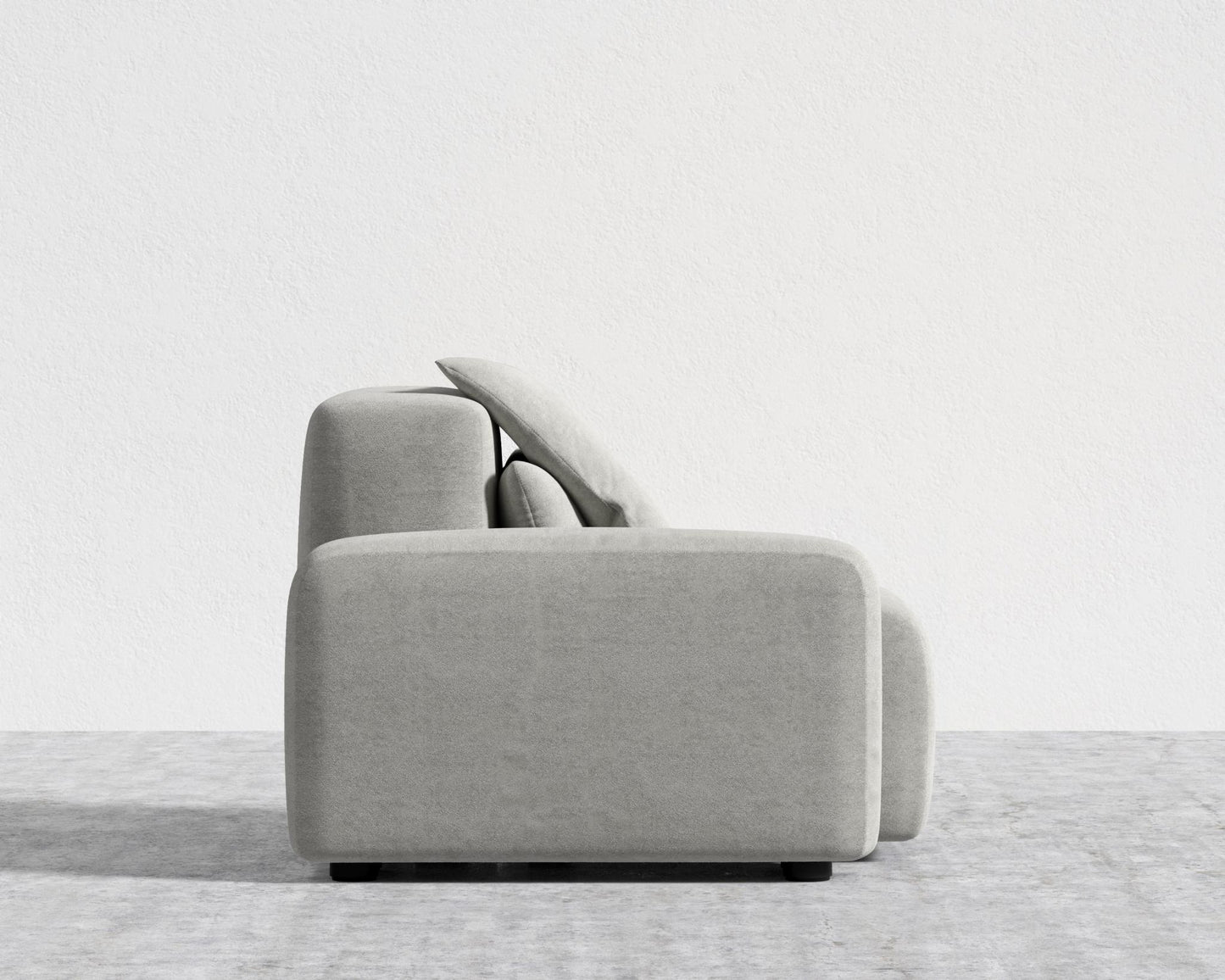 Kaye Left/Right Arm - Large, Essential Cloud Weave - Mist Grey