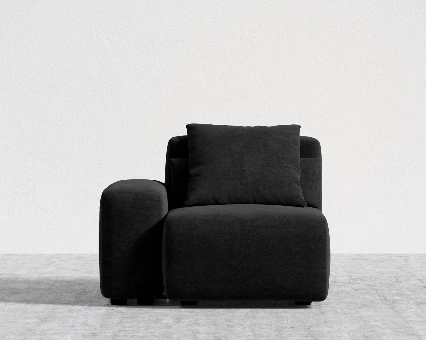 Kaye Left/Right Arm - Large, Essential Cloud Weave - Obsidian