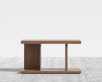 Kaye End Table - Walnut Veneer