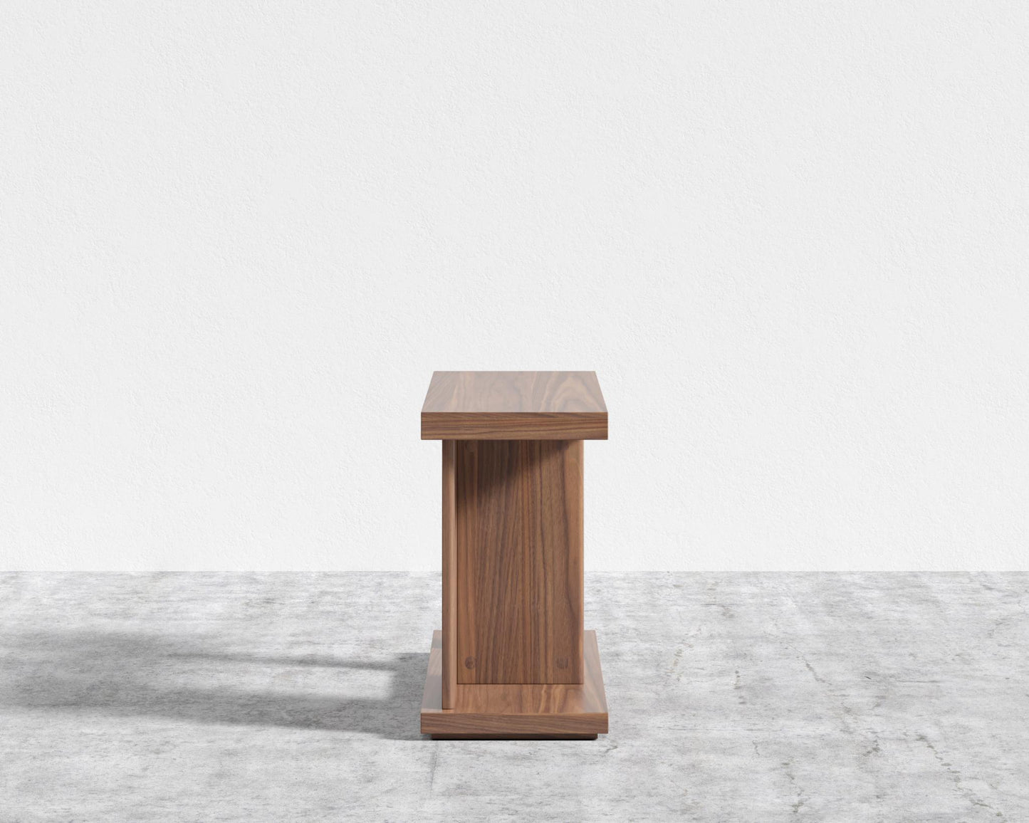 Kaye End Table - Walnut Veneer