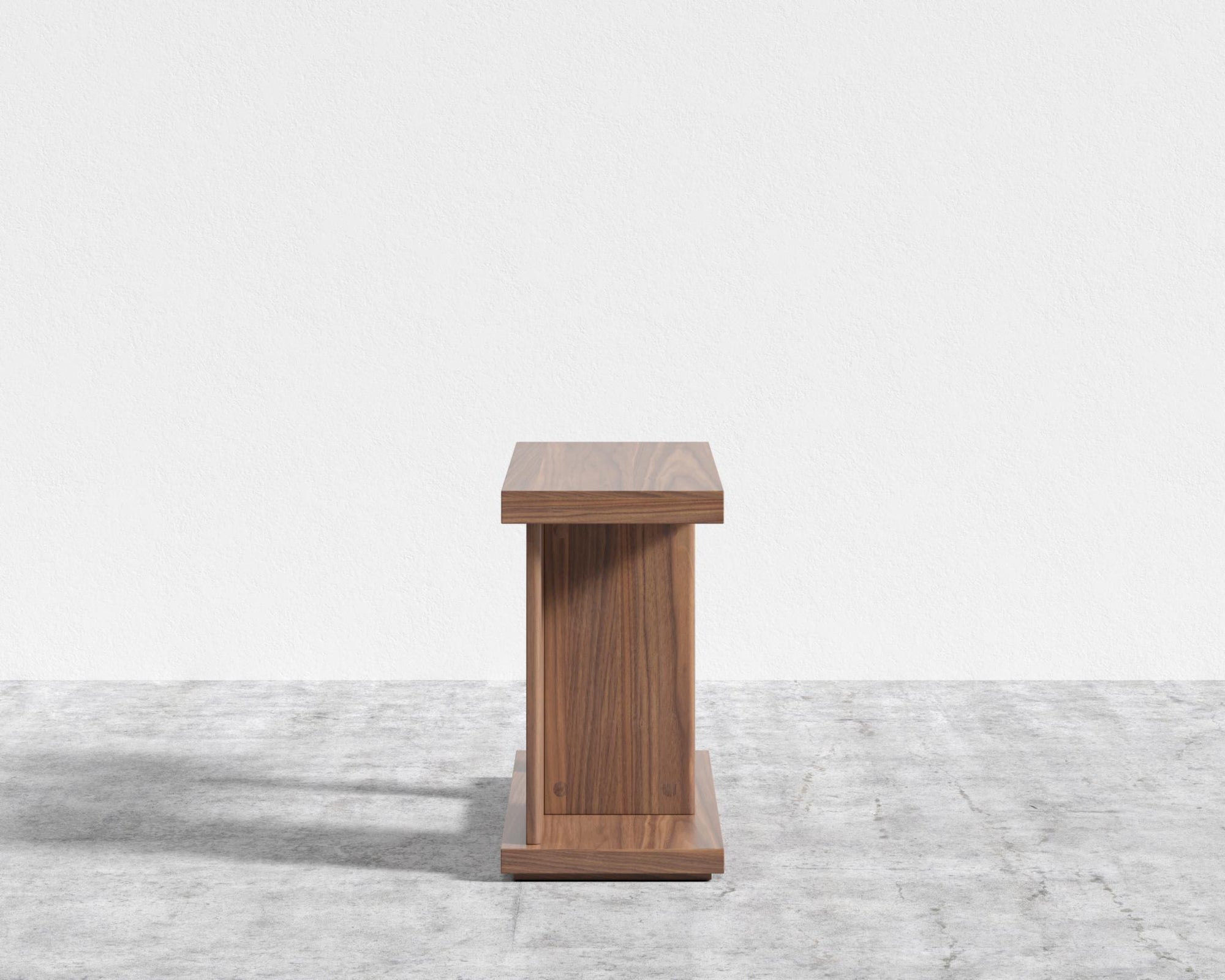 Kaye End Table - Walnut Veneer