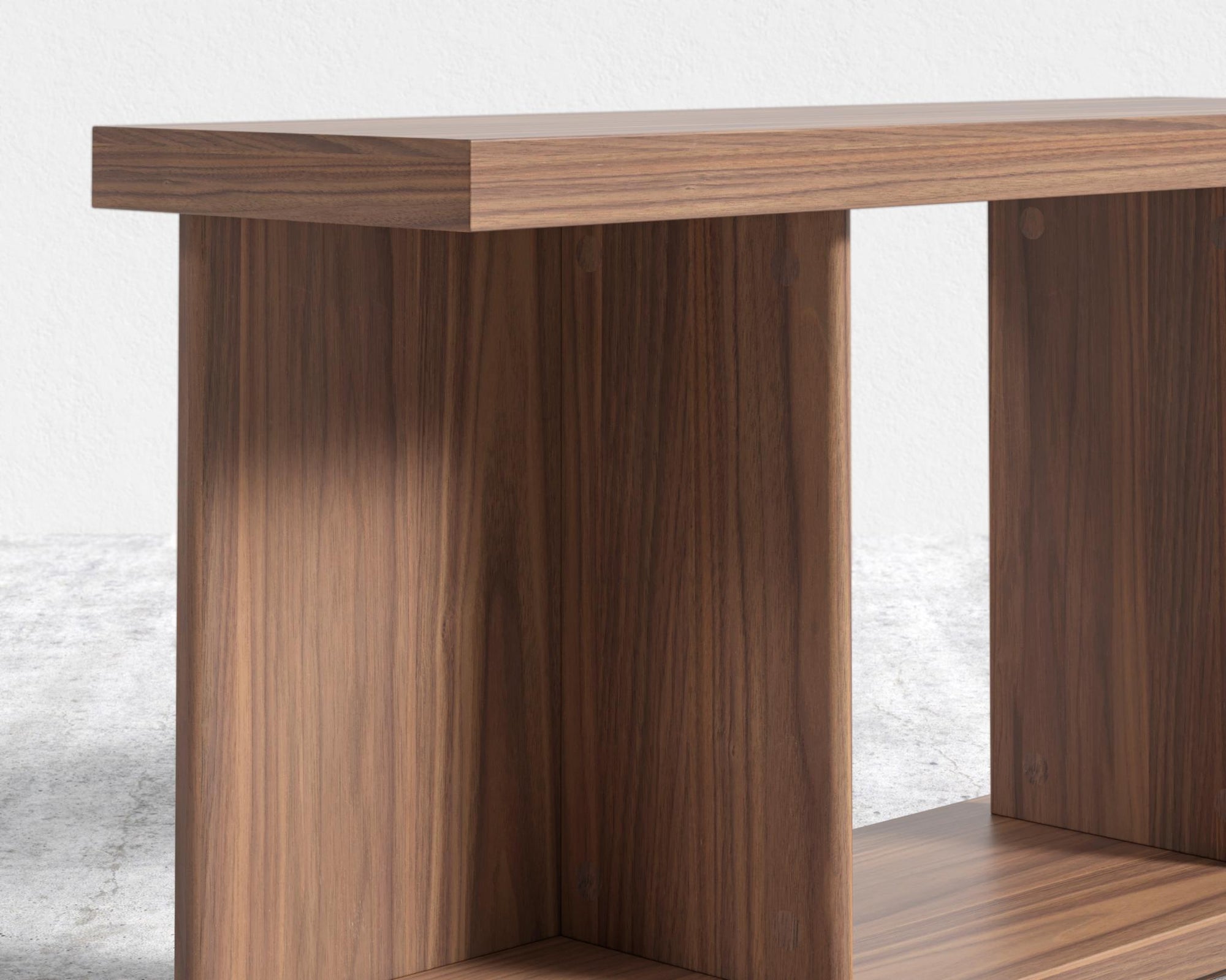 Kaye End Table - Walnut Veneer