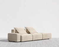 Kaye Open End Sofa L - Large, Corduroy Velvet - Silkstone