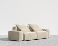 Kaye Sofa L - Large, Corduroy Velvet - Silkstone