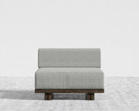 Kyoto Armless - Kyoto Truffle - Deep-cut, Performance Linen - Dove