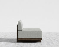 Kyoto Armless - Kyoto Truffle - Deep-cut, Performance Linen - Dove