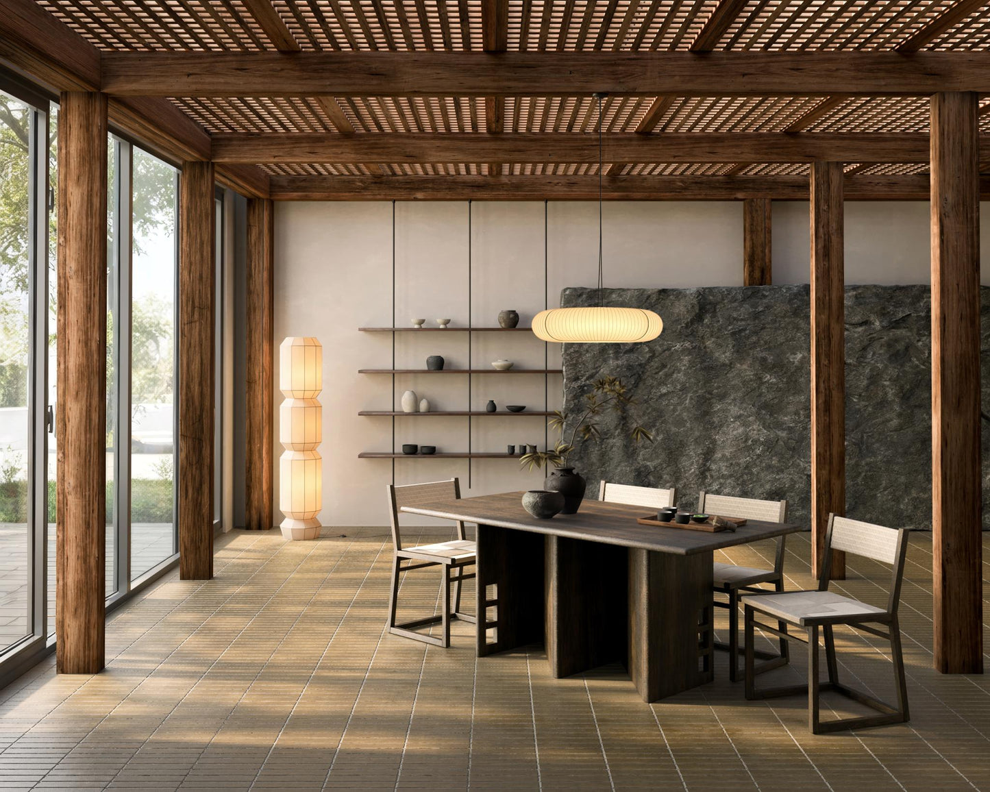 Kyoto Hand-Woven Dining Chair