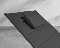 Linnea Outdoor Lounger - Black, Teak