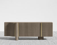 Magnus Entryway Console - Grey Oak Veneer