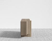 Magnus Entryway Console - Grey Oak Veneer