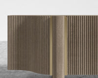 Magnus Entryway Console - Grey Oak Veneer