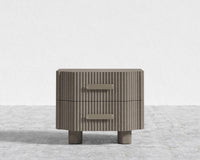 Magnus Nightstand - Grey Oak Veneer