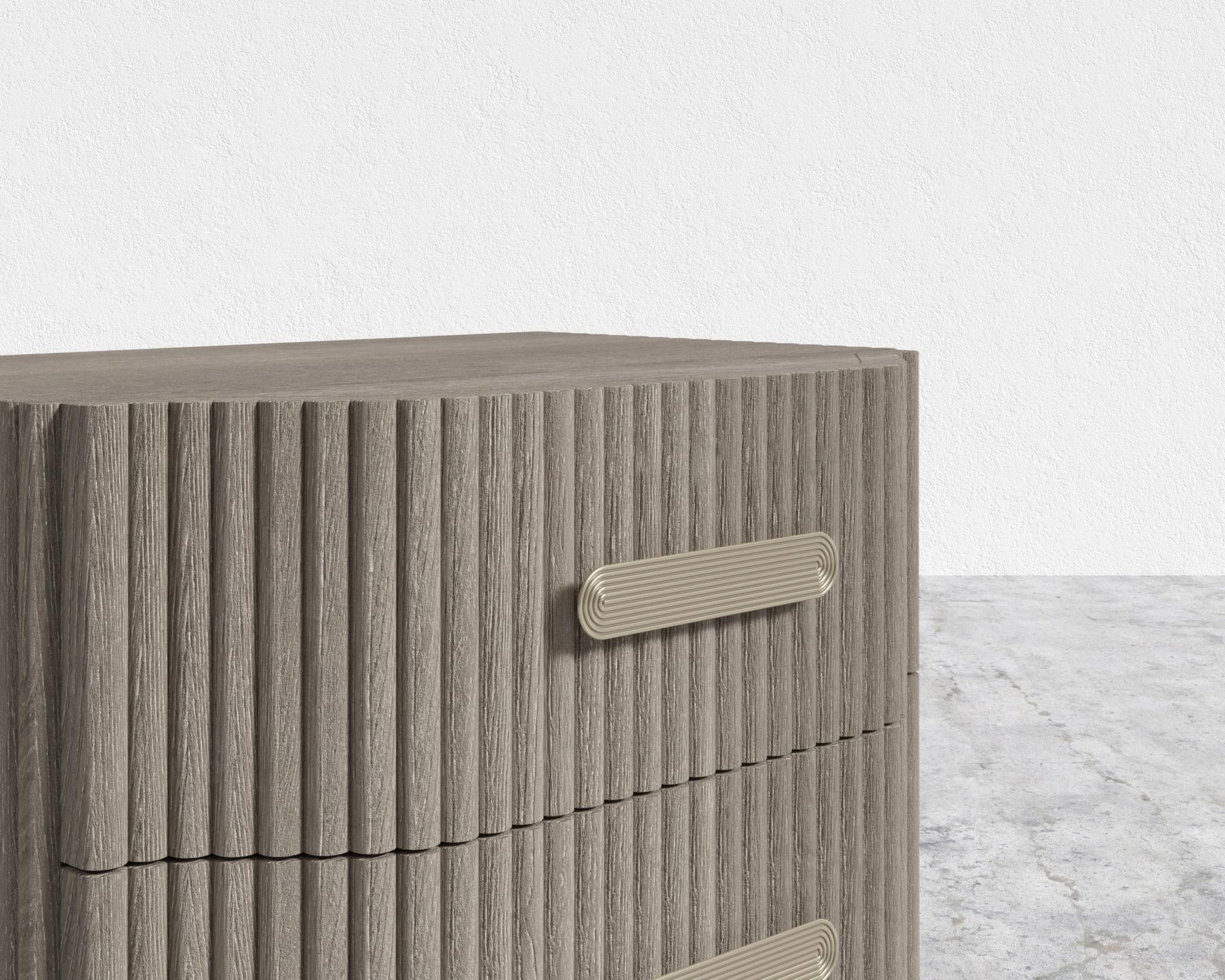 Magnus Nightstand - Grey Oak Veneer