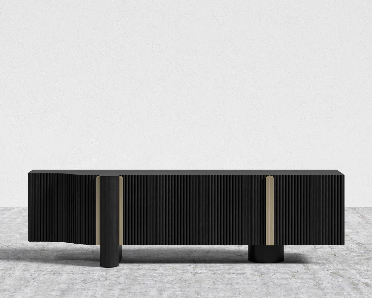 Magnus TV Console - Black Oak Veneer
