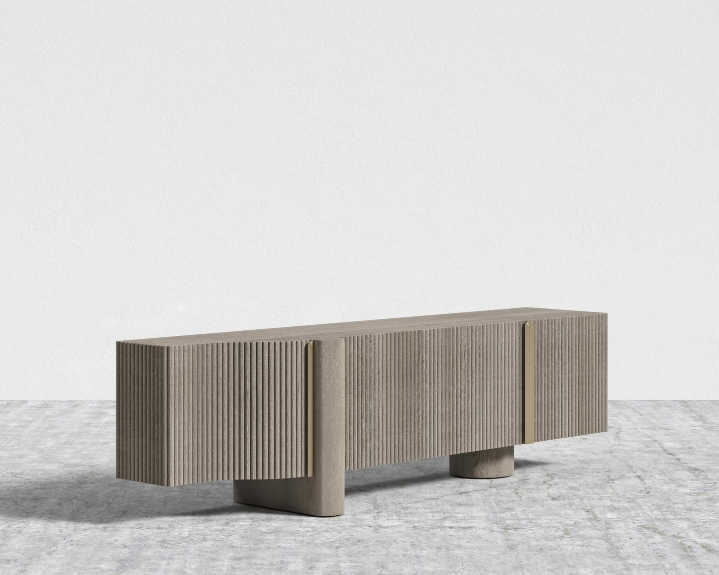 Magnus TV Console - Grey Oak Veneer